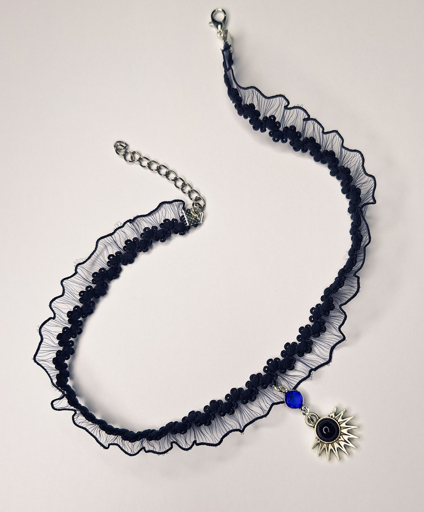 Sun Charm Lace Choker