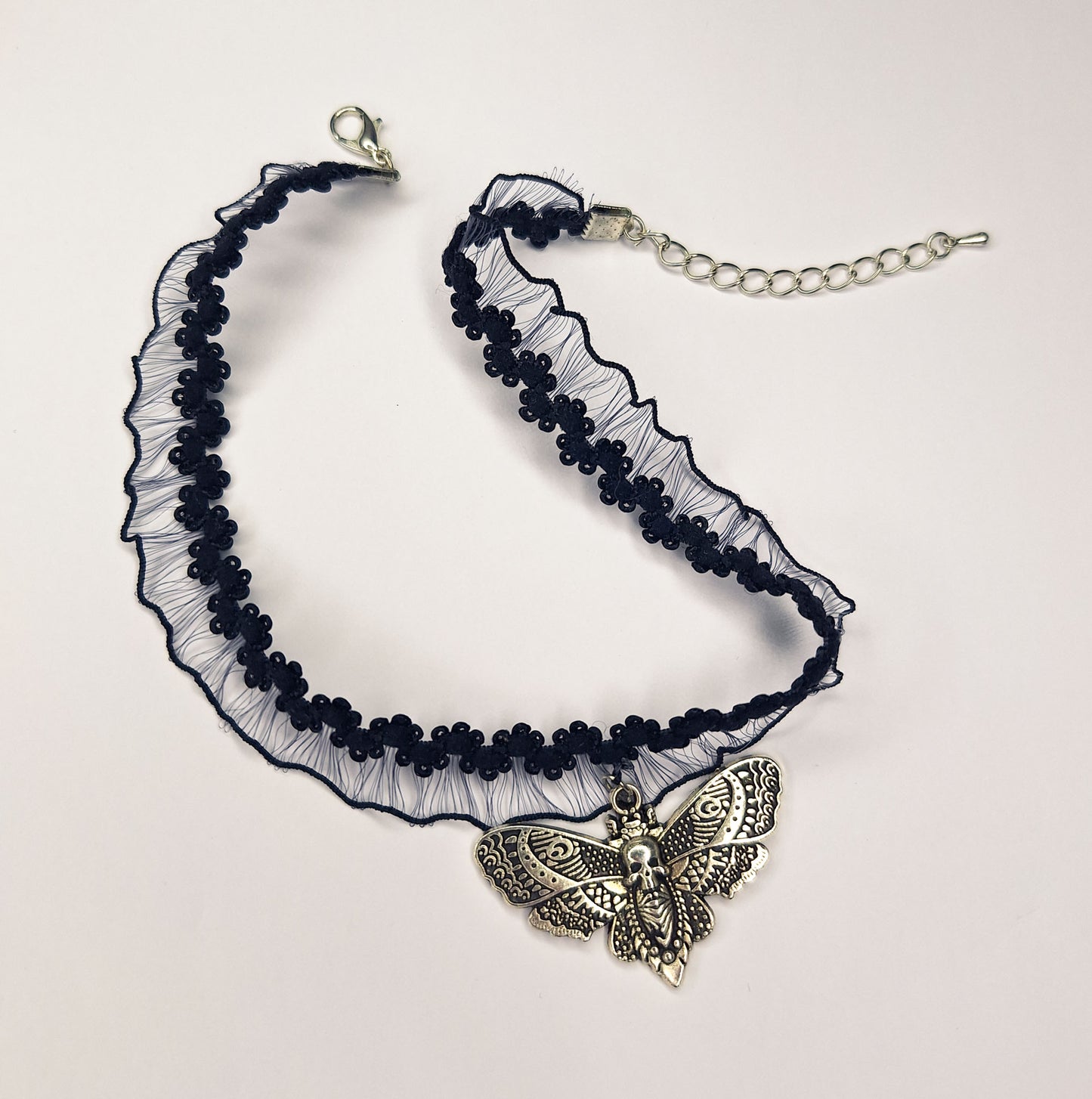 Moth Lace Choker