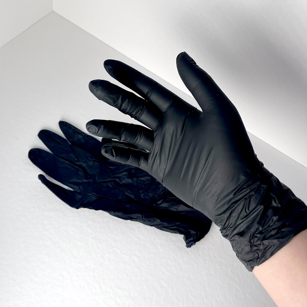 A Pair of Nitrile Gloves