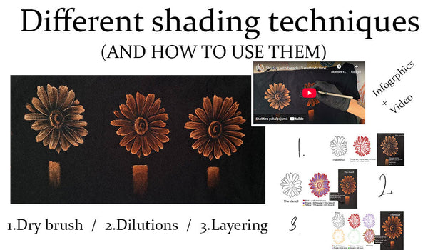Shading with bleach