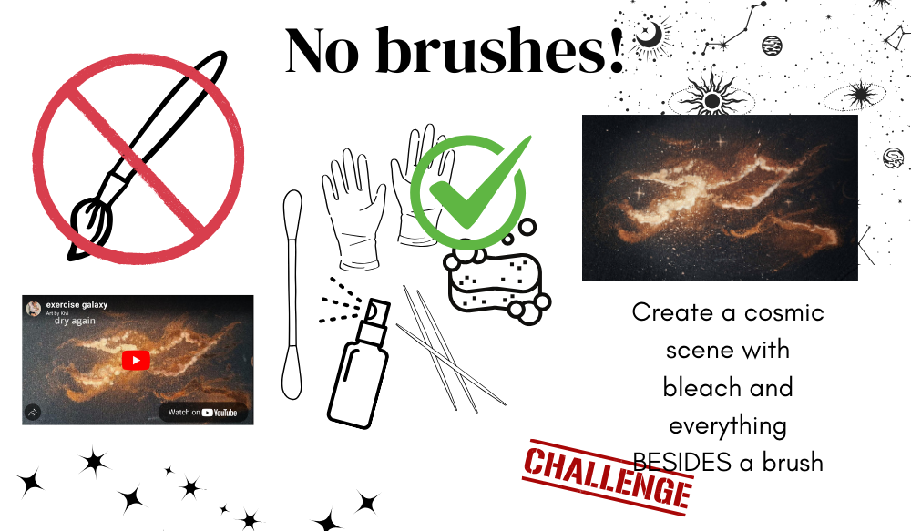 Painting with everything but a brush!