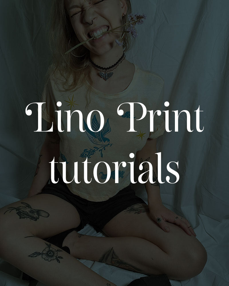 Lino print tutorials