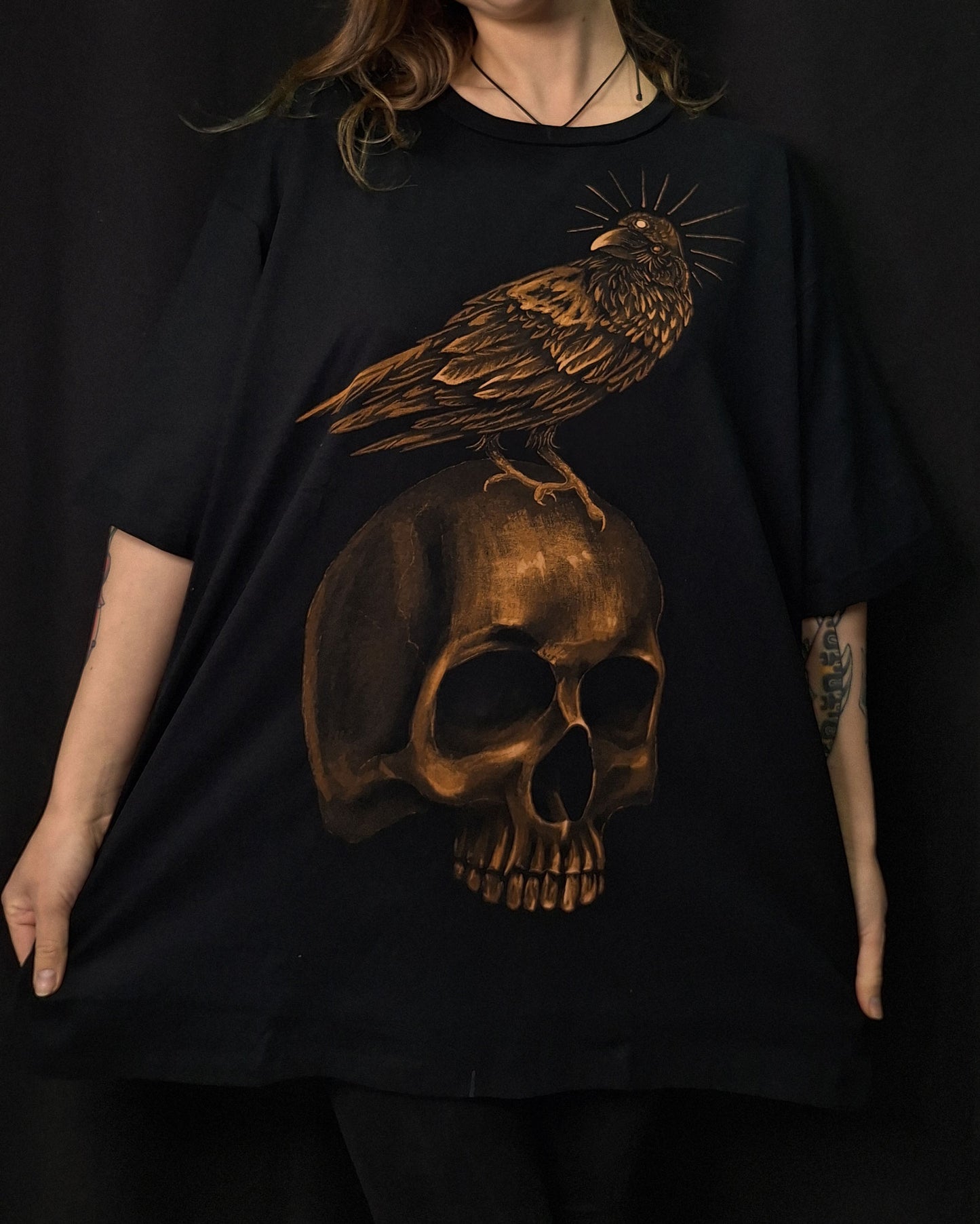 Three-eyed Raven and Skull