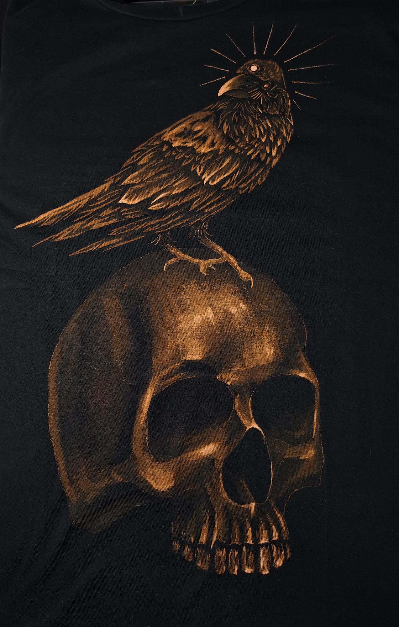 Three-eyed Raven and Skull