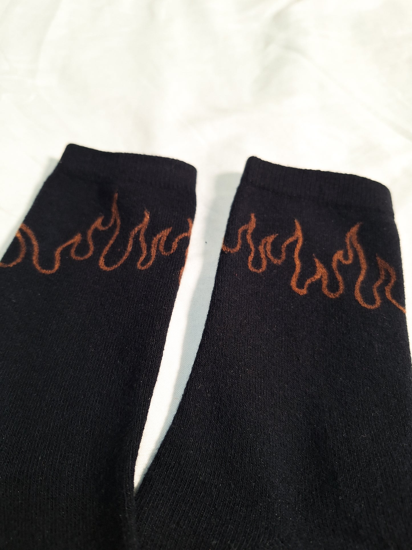 Flamin' socks