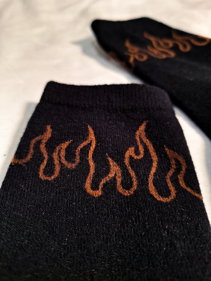 Flamin' socks