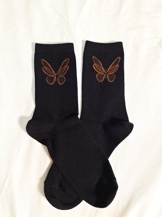 Butterfly socks