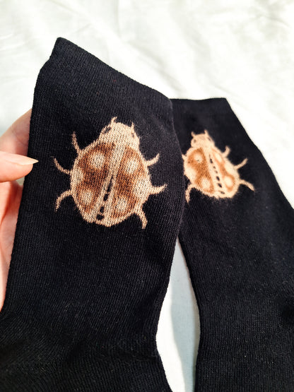 Ladybug socks