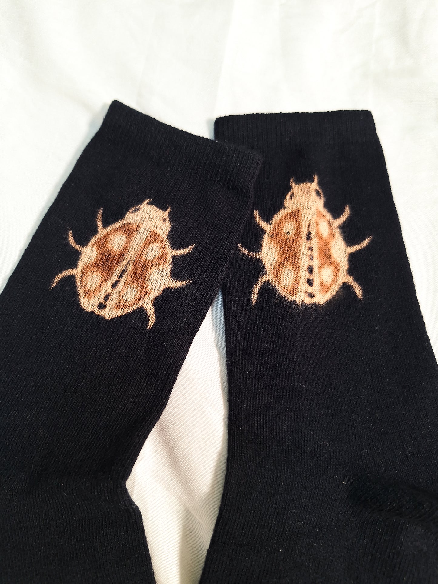 Ladybug socks