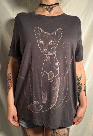 Fish eating a Cat (sold out)