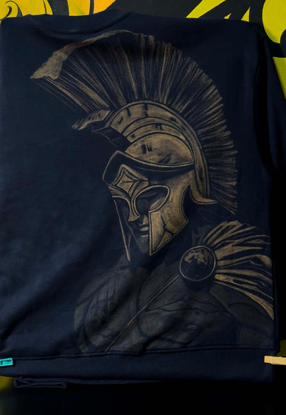 The Spartan bleach painted design