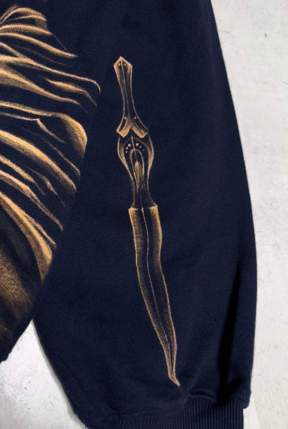 The Spartan bleach painted design