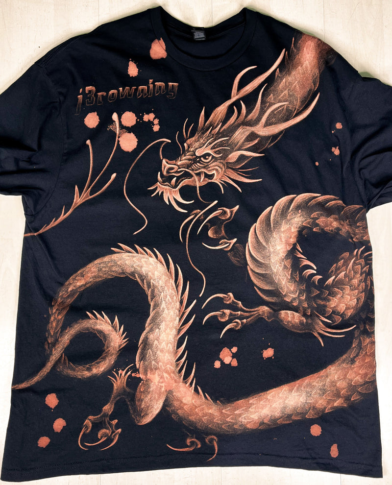 Japanese-style Dragon + Logo