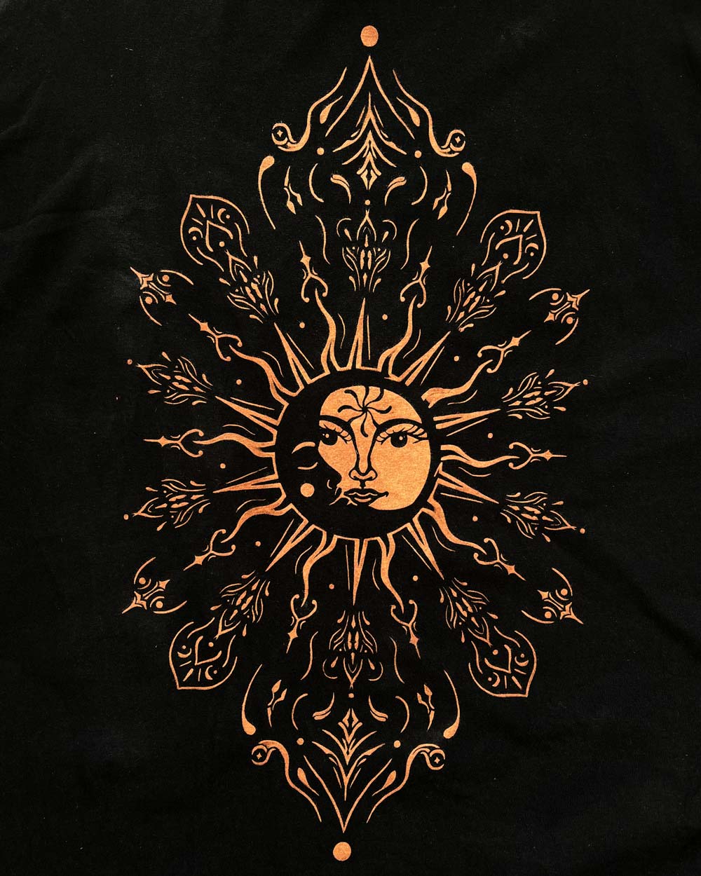 Celestial Sun & Moon Stencil