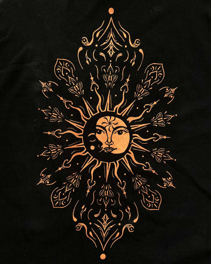 Celestial Sun & Moon Stencil