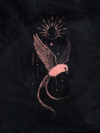 Scissor-tailed Flycatcher Stencil
