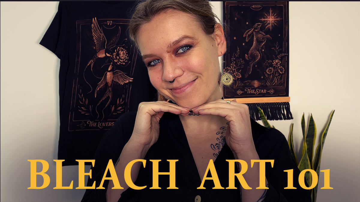 Load video: Bleach painting 101 introduction video